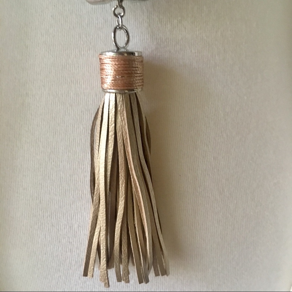 Anthro Amazonite Boho Necklace - Picture 4 of 6